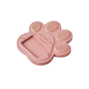 Handmade Memorial Pet Tombstone for Dogs Cats and Small Animals Paw and Heart Shape Souvenir Ornament