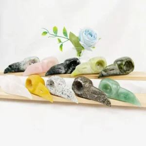 Handmade Natural Simulation Bird Beak High Quality Crystal Craft Supplies for Handmade Creation