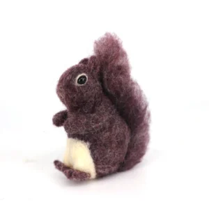Handmade Small Wool Felt Christmas Animal Home Decoration 10 12cm Plush Eco Friendly Doll Party Supplies Toy in Box