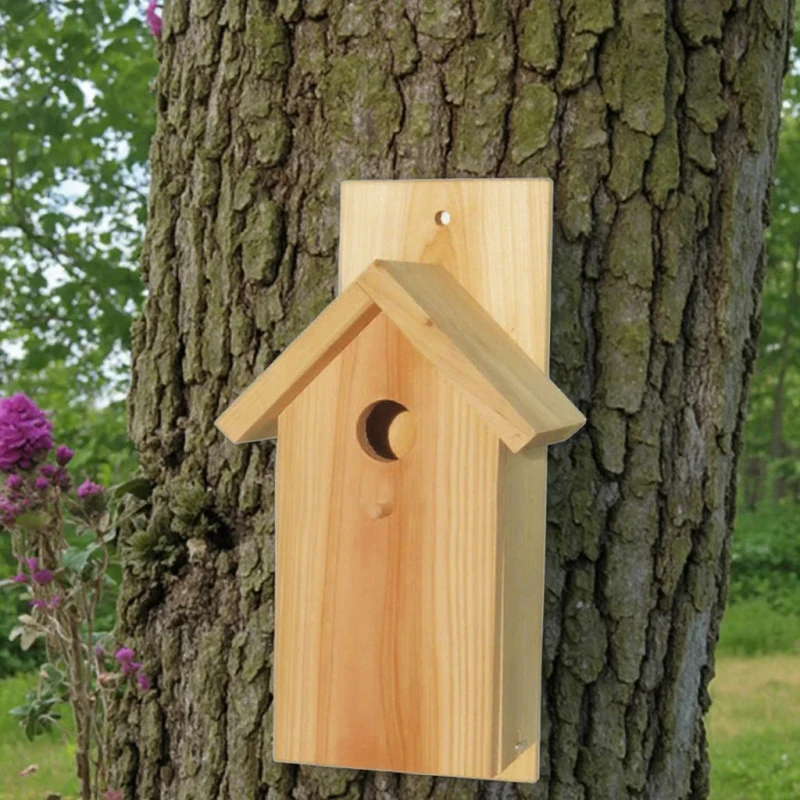Handmade Wooden Birdhouse Eco Friendly Pet Furniture