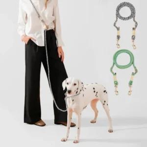 Hands-free Dogs Lead Rope New Fashion Multi-function Pet Leashes for Small Medium and Large Dogs Outdoor Running Walking 10 in 1