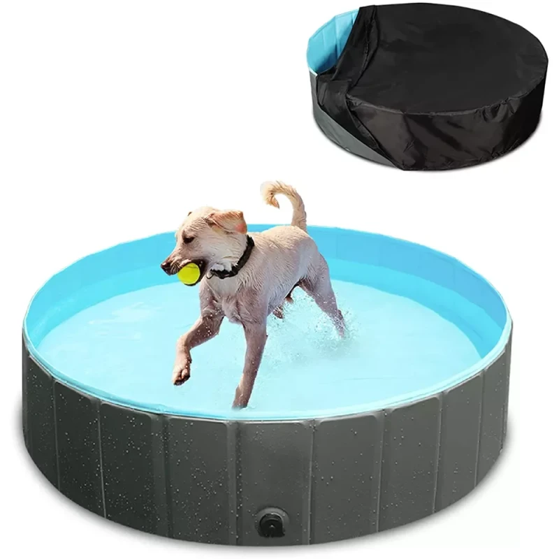 Hard Plastic Outdoor Foldable Waterproof Pet Cleaning Grooming Dog Water Pool