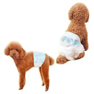 Health Care Disposable Diapers for Female Dogs Leak proof OEM Male Super Water Absorption Pet Pee Diaper