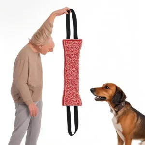 Heavy Duty Dog Training Bite Stick Anti Tear Chew Toy for Large Breed Dogs German Shepherd Target Training Puppy Teething Aid