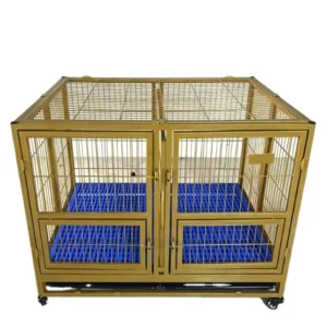 Heavy Duty Gold Drop Cage for Pets Available in Sizes 37″ 43″ 49″ 55″ High Quality Supplier