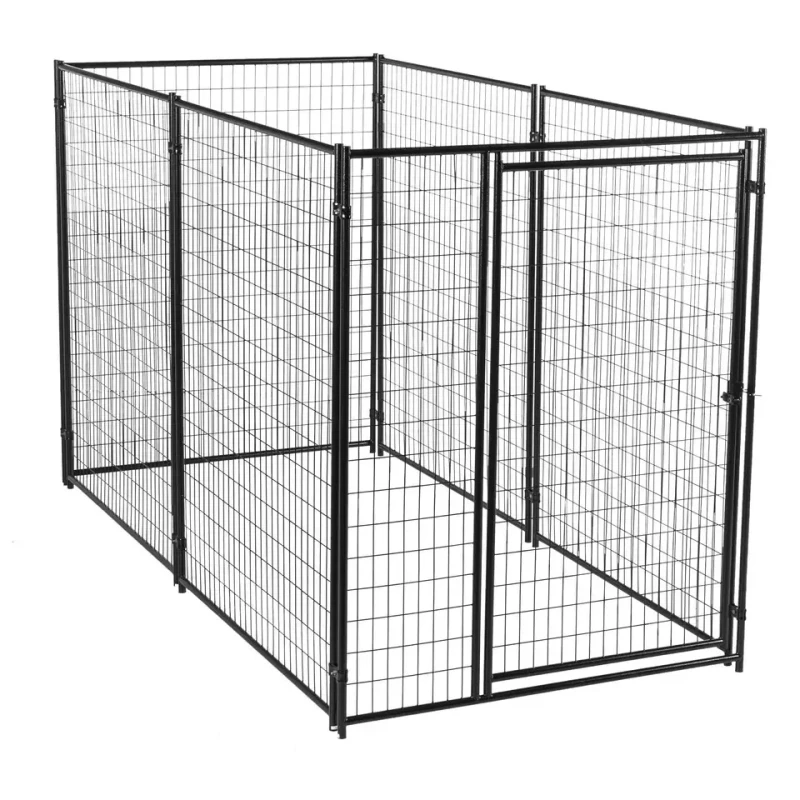 Heavy Duty Modular 10x10ft Welded Wire Metal Mesh Extra Large Outdoor Pet Cage Dog Kennels Run