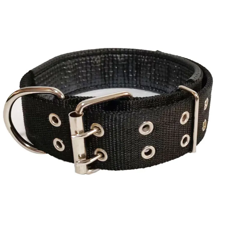 Heavy Duty Padded Dog Pet Accessories Luxury Multi Color Pet Necklace Adjustable Buckle Nylon Dog Collar