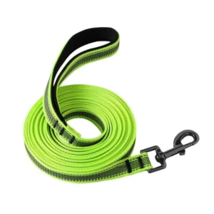 Heavy Duty Solid Pattern Braided Pet Leashes Nylon Dog Training Traction Rope Leads for Dog Cat Walking Puppy Leash
