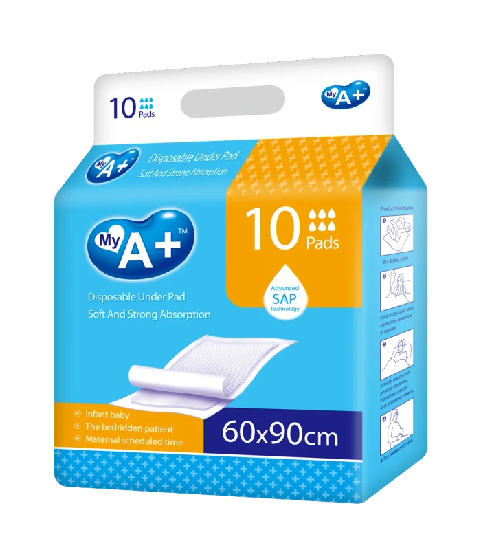 High Absorbency Disposable Adult Diaper Printed Incontinence Underpad for Pets