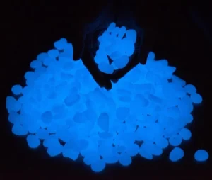 High Bright Glow in the Dark Luminous Pebble Artificial Stone Fish Tank Aquarium Acrylic Walkway Garden Decoration Glowing Rocks