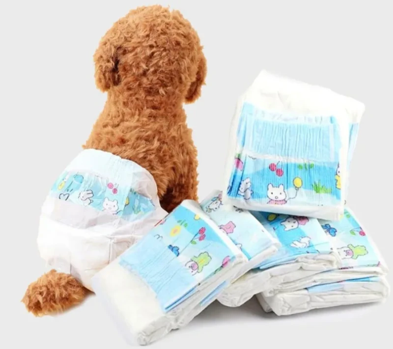 High Quality Absorbent Soft Male Disposable Dog Diaper Pet Diaper