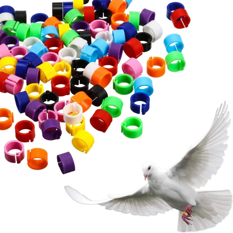 High Quality Aluminium Straight Cylinderhigh Pigeon Rings Bird Bands Bird Ring Poultry Leg Band Chicken Rings