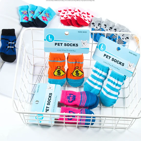 High Quality Anti Slip Socks Pet Paw Protection for Indoor Wear