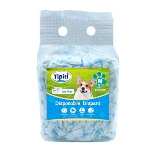 High Quality Comfortable Soft Disposable Pet Diaper Printed Features Good for Male Female Puppy Dog Available Bales