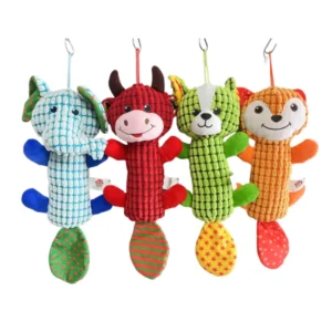 High Quality Custom Stuffed Squeaky Dog Toys Nylon Plush Toy From Manufacturer Wholesales for Pets