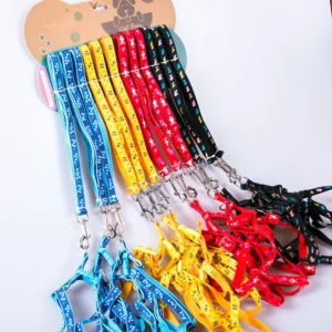 High Quality Cute Small Dog Cat Harness with Leash