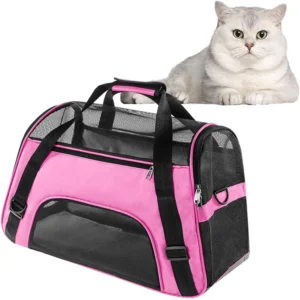 High Quality Dog Accessories Pets Carriers Airline Approved Portable Zipper Pet Folding Travel Bag