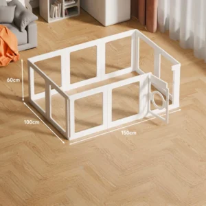 High Quality Dog Playpen Pet Pen Dog Fence Clear Portable Acrylic Cage for Rabbit Small Animals
