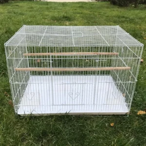 High Quality Durable Metal Parrot Bird Cage with Accessories Free Shipping Pet Cage