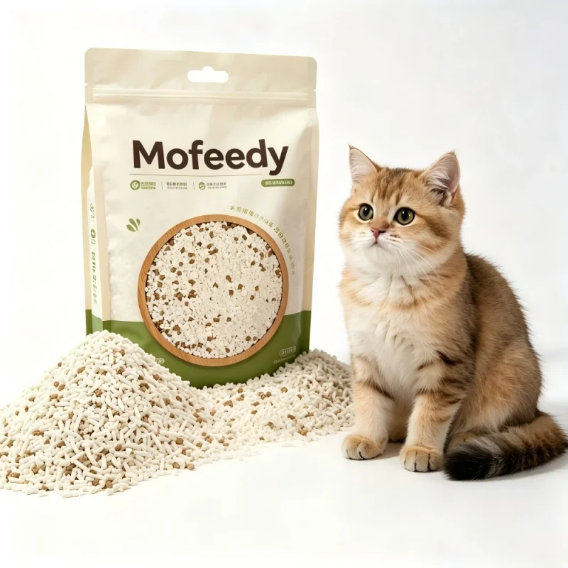 High Quality Environmentally Friendly Odor Control cat Litter Biodegradable and Washable Cassava Seaweed cat Litter
