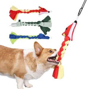 High Quality Interactive Dog Feeder Toy Polyester Pet Chew Toy for Movement Durable and Fun for Your Furry Friend