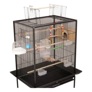 High Quality Multifunctional Bird Cage Modern Classic Style Live Bird Villa Solid Pattern Breathable and Foldable Features