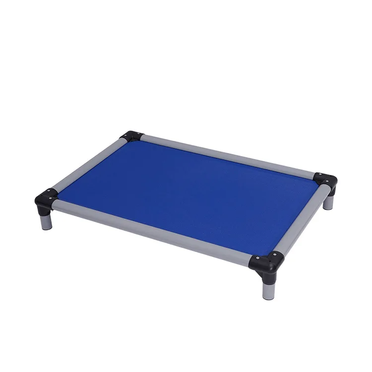 High Quality Portable Aluminium Elevated Dog Bed Waterproof Outdoor Pet Bed with Plastic and PP Materials