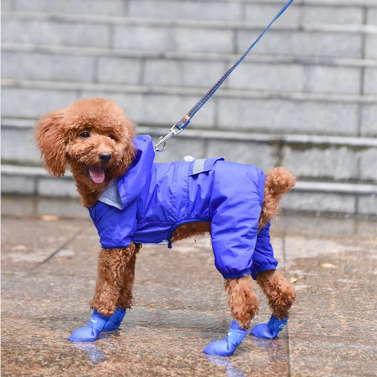 High Quality Two Pairs Each Set Silicone Pets Shoes for Dogs