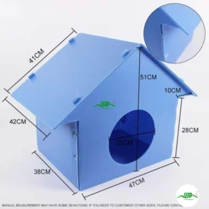 High Quality Waterproof Eco Friendly PP Pet House Cat Litter Box Furniture with Customizable Size Reusable and Stackable Design