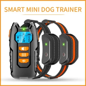 High Tech Waterproof Rechargeable Shock Anti Barking Device with Remote Tag for All Breed Dogs