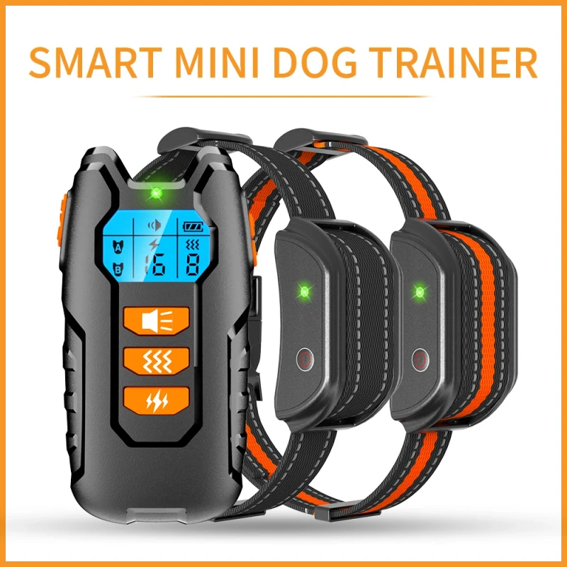 High Tech Waterproof Rechargeable Shock Anti Barking Device with Remote Tag for All Breed Dogs