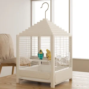 Home Bird Villa Luxury Bird Cage Small Pet Supplies Bird Cage Parrot Large Splash proof Home