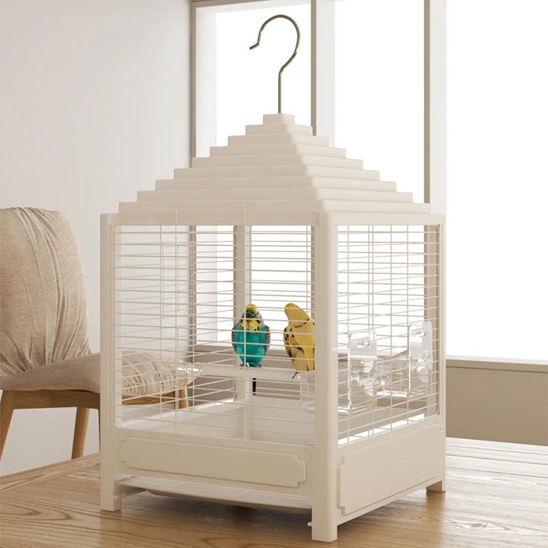 Home Bird Villa Luxury Bird Cage Small Pet Supplies Bird Cage Parrot Large Splash proof Home
