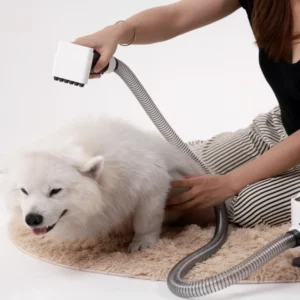 Home Pet Grooming Kit with Quick-drying Design for Dog and Cat Hair Trimming Cleaning Brushes and Combs Included