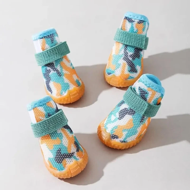 Hot Pavement Anti Drop Dog Boots Breathable Dog Shoes for Small Dogs