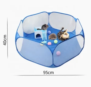 Hot Seal Manufacturers Pet Fence Scratch Resistant Cat Dog Rabbit Cage Modern Nest Delivery Room Foldable PE Hamster