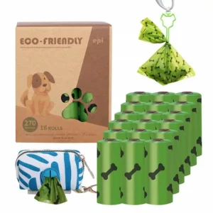 Hundekotbeutel Pet Waste Disposal EPI+HDPE Compostable Biodegradable Plastic Dog Garbage Poop Bag