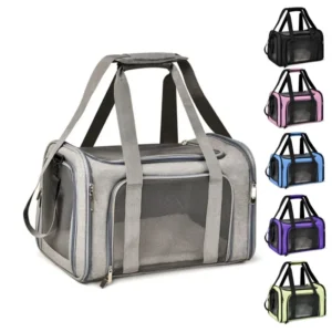 IDEPET Cat Dog Carrier for Small Medium Cats Puppies Handbags Dog Travel Bags Airline Approved Outgoing Dog Carrier Bag