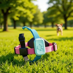 IOS Android Pet Anti-Lost Tracking Silicone Collar Global Locator GPS Tracker Collar for Cats & Dogs Smart Device