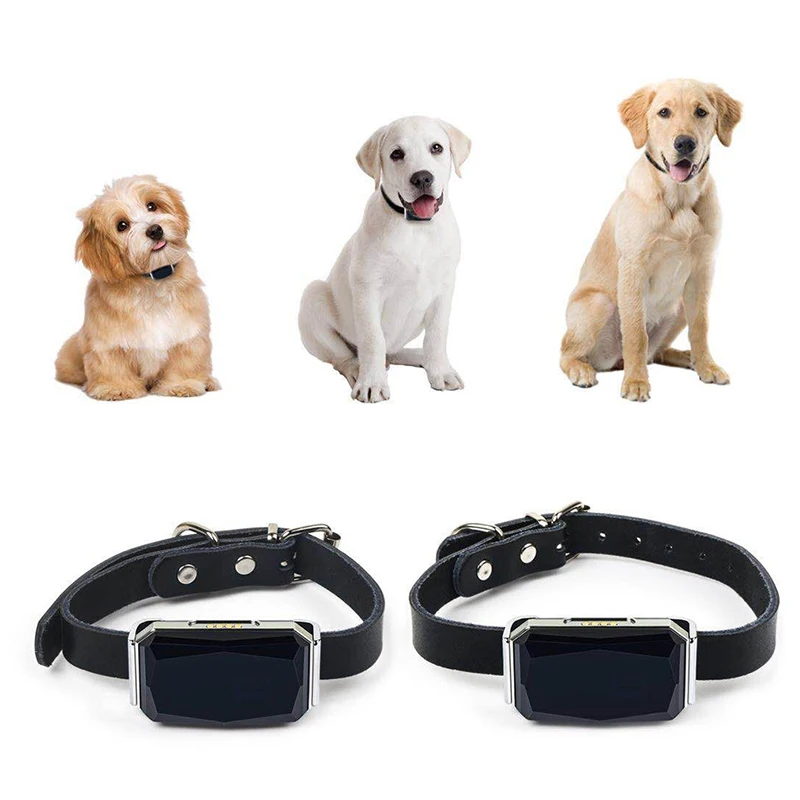 IP67 Waterproof Pet Health and Fitness tracker Pet Gps tracker Collar for Dogs Cats