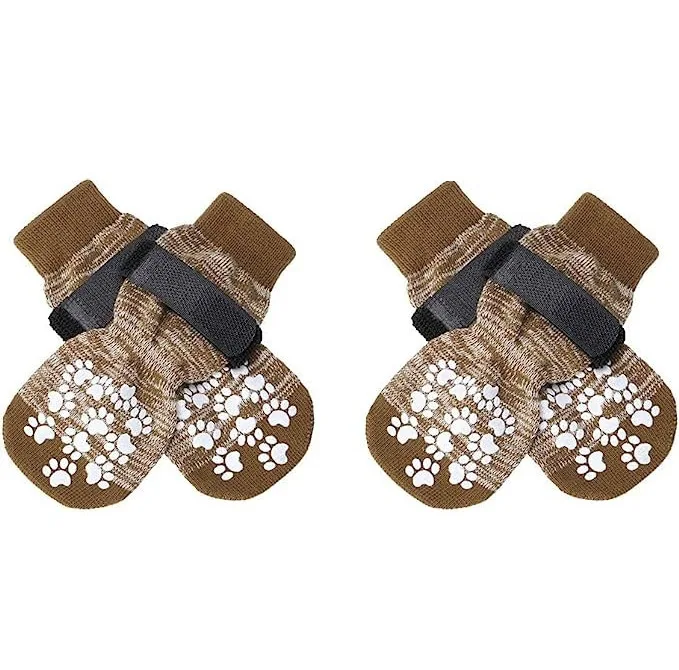 ISHOW Dog Socks Dog Anti slip Outdoor Socks Anti slip Slipper Socks Dogs