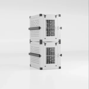Impact Proof Aluminium Collapsible Animal Cages Kennel XXXL Box Foldable Dog Outdoor Pet House Stackable Metal Crate
