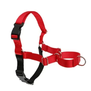 In-Stock Luxury Nylon Anti-Escape Dog Harness Buckle Closure Heavy Duty No Pull Design for Large Breed Dogs