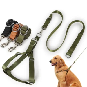 In Stock Ready Dog Harness Set with Leash for Large Dog