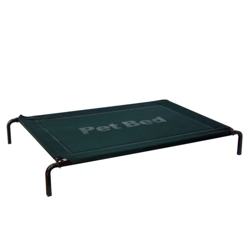 Indestructible Iron Eco-Friendly Green Dog Beds for Medium Dogs with Animal Pattern for Outdoor & Indoor Use