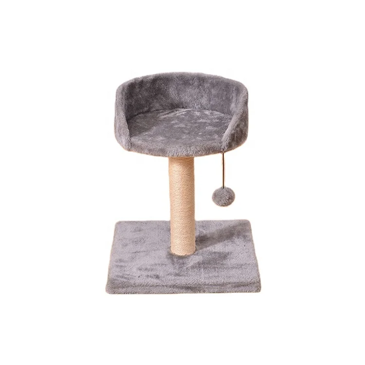 Indoor Eco Friendly Durable Wood Scratching Post Cat Tree Tower Cat Scratcher