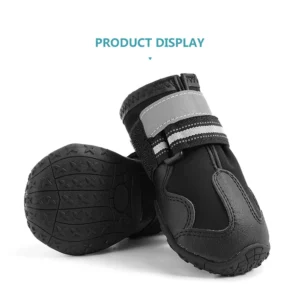 Indoor Nonslip Dog Socks Comfortable Polyester Paw Protection Shoes with Excellent Floor Grip