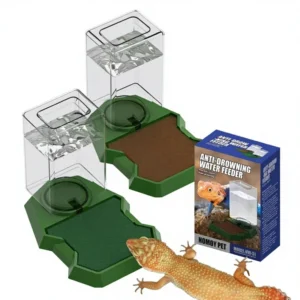 Insect Gecko Lizard Chameleon Reptile Humidifier Moisturizing Terrarium Rainforest Tank Large Capacity Anti Drowning Feeder