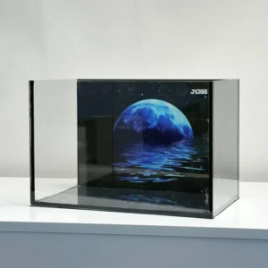 Intelligent App Control Smart Fish Tank Silent Waterfall Oxygen Pump Nano Tropical Fish Aquarium