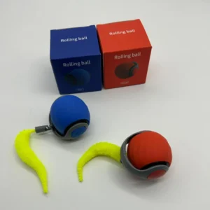 Intelligent Automatic Cat Teasing Ball Gravity Push Ball for Pets Self-Entertainment Interactive Movement Toy